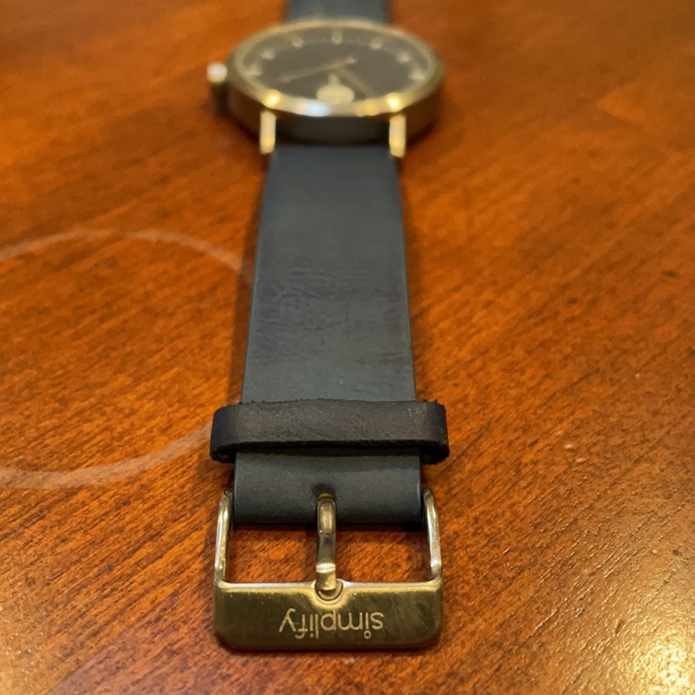 Men's Blue Simplify 207 Watch. Perfect for the minimalist for dressy or casual